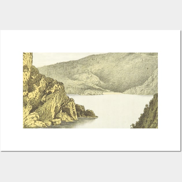 River and Mountains Wall Art by Islanr